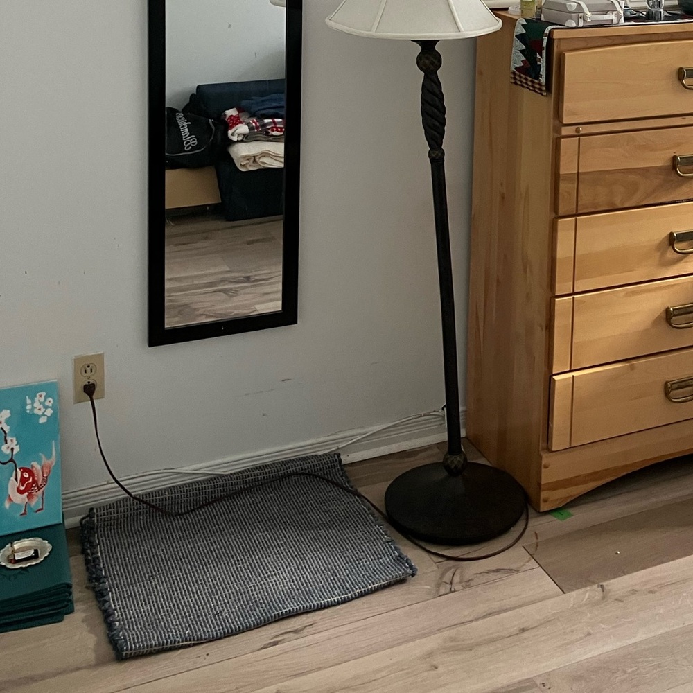 Zara Home Blue Rug, like new